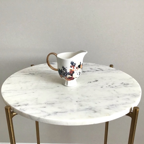 Anthropologie Botanica Handpainted Stoneware Creamer New in Box NWT - Picture 7 of 8